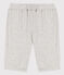 Bermuda in cotone bambino grigio BELUGA CHINE