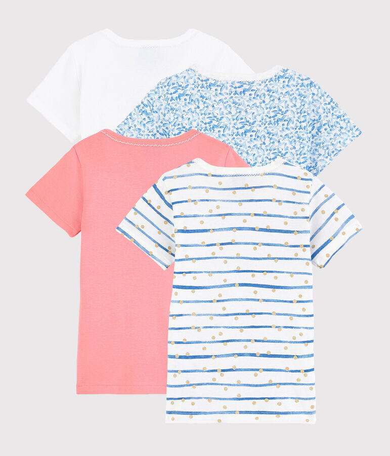 Lotto a sorpresa di 4 T-shirt a maniche corte bambina variante 1