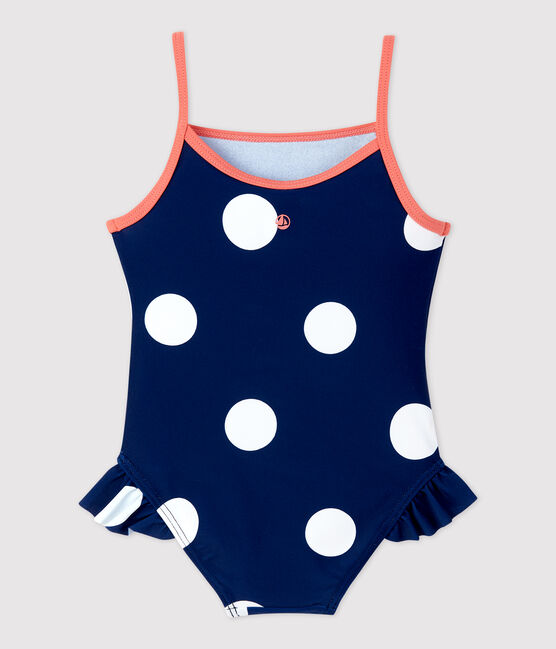 Costume intero ecoresponsabile bebè blu MEDIEVAL/bianco MARSHMALLOW