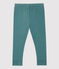 Leggins per bebè in cotone biologico verde BRUT