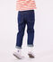 Pantaloni slim in denim bambina blu DENIM BRUT