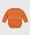 Giacca corta foderata in sherpa bambino unisex	 marrone ECUREUIL