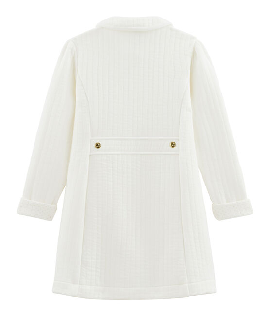 Cappotto bambina bianco MARSHMALLOW