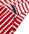 Abito maniche lunghe donna rosso TERKUIT/bianco MARSHMALLOW