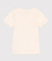 T-shirt a maniche corte in cotone ecru AVALANCHE