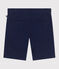 Bermuda corti in cotone tinta unita bambino blu MEDIEVAL