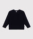 Maglione irlandese a righe in cotone bambino unisex