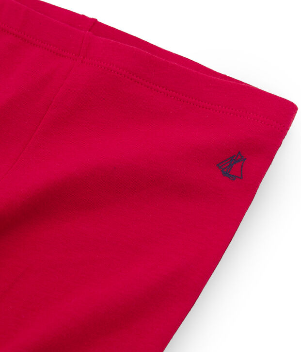 Legging bambina rosso