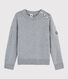 Pullover bambina/bambino in lana e cotone