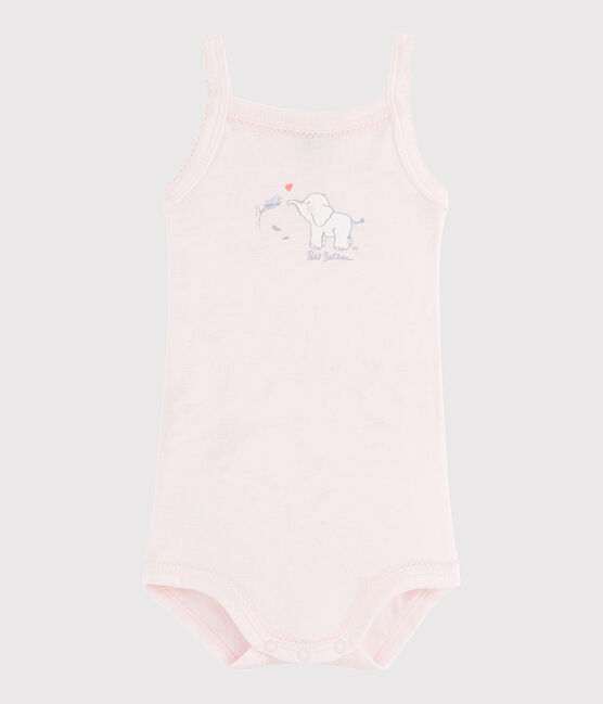 Body con spalline bebè femmina rosa Vienne