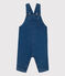 Salopette lunga denim bebè blu BLEU DELAVE