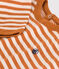 T-shirt a maniche lunghe in tubique per bebè ECUREUIL/ AVALANCHE