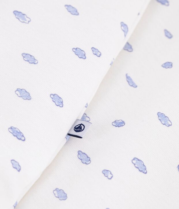 Sacco nanna neonato in cotone con stampa TOG 1,5 bianco/multicolore