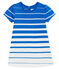 Abito mc a righe bebè femmina blu RIYADH/bianco MARSHMALLOW CN
