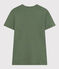 T-shirt L'ICONIQUE girocollo in cotone Donna verde CROCO