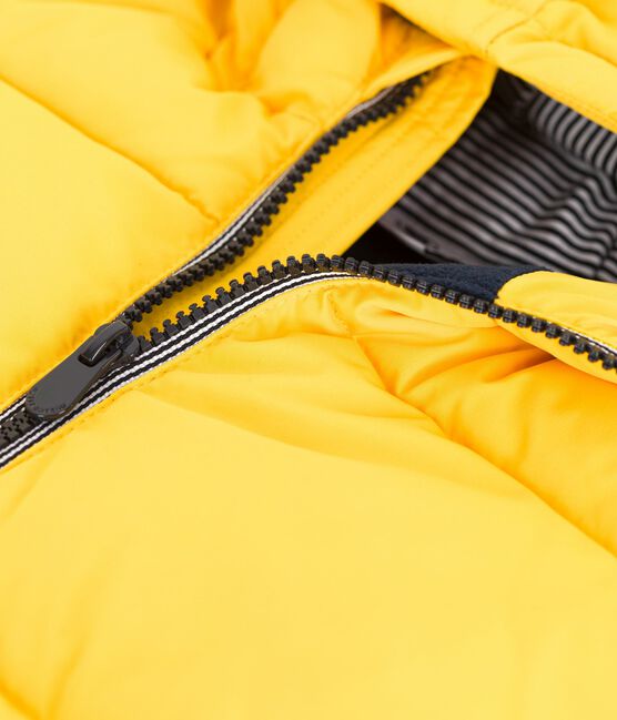 Piumino tinta unita bambino giallo JAUNE