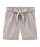 Short bambina rosso VINO/bianco MARSHMALLOW