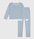 Pigiama in cotone a righe donna