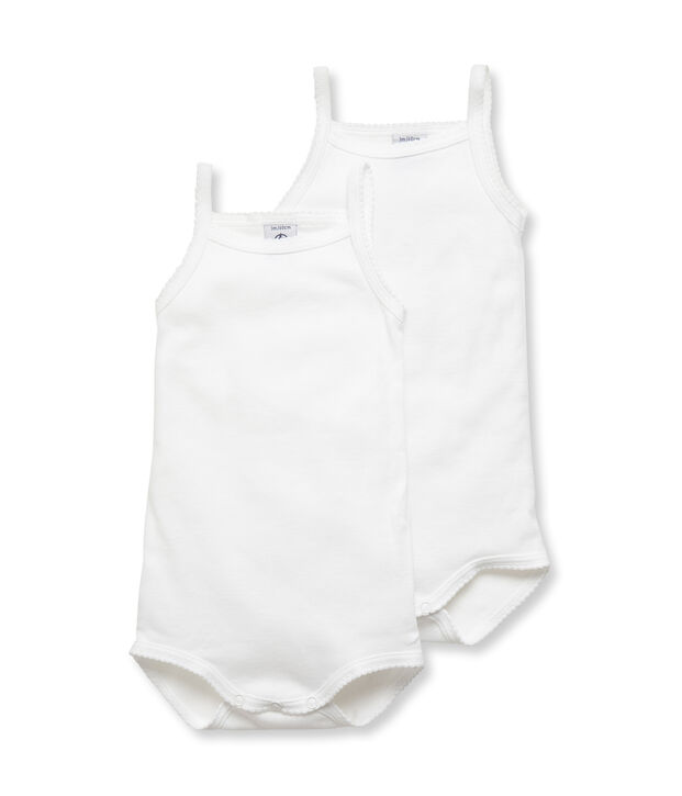 Duo body con spalline bimba multicolore