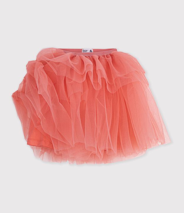 Gonna longuette in tulle tinta unito bambina FLAMAND