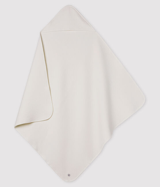 Coperta bebè in tubique bianco MARSHMALLOW