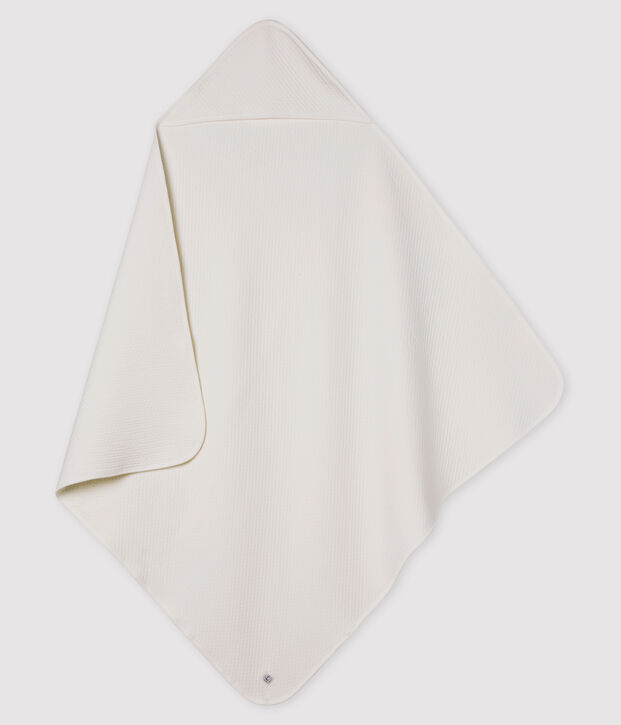 Coperta beb&egrave; in tubique bianco