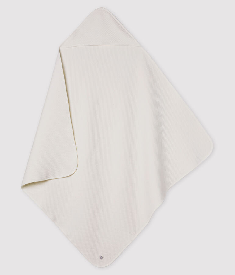 Coperta beb&egrave; in tubique bianco
