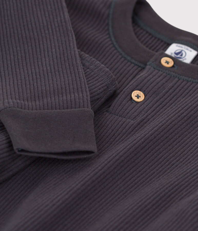 Pigiama di cotone per bimbo/bimba grigio