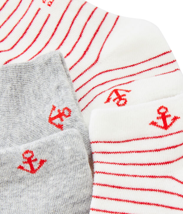 Set di 2 paia di calzini bambino multicolore