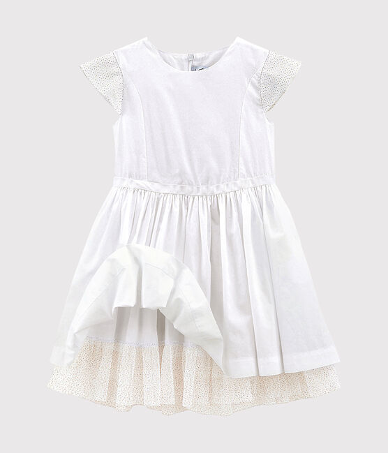 Abito da cerimonia bambina bianco ECUME