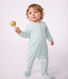 Pigiama in cotone millerighe neonato