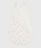 Sacco nanna neonato in cotone con stampa a fiori TOG 1,5 bianco MARSHMALLOW/bianco MULTICO