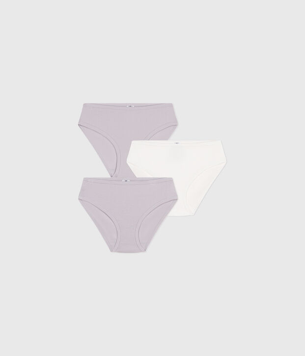Lot de 3 culottes  en coton multicolore