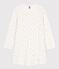 Camicia da notte bambina in cotone a fiori bianco MARSHMALLOW/bianco MULTICO