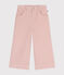 Pantaloni in velluto bambina rosa SALINE