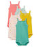 Confezione da 5 body con spalline bimba variante 1