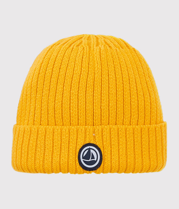 Berretto bambina/bambino giallo