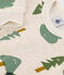 Maglia in tessuto felpato neonato beige MONTELIMAR/bianco MULTICO
