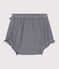 Bloomer in cotone millerighe neonato blu SMOKING/bianco MARSHMALLOW