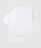 Confezione da 2 t-shirt manica corta bianche ragazzo variante 1