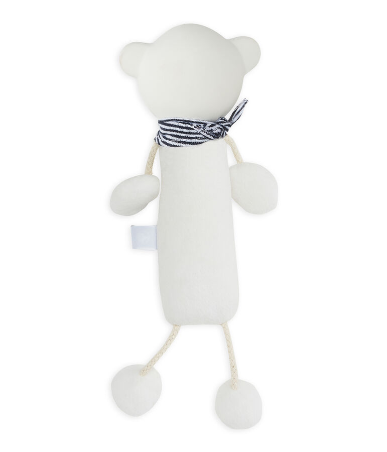 Doudou orsacchiotto bianco ECUME