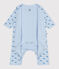 Bodyjama senza piedini in cotone con balena neonato blu TOUDOU/ ALASKA