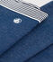 Jeggings in tessuto felpato effetto denim bambina blu MEDIEVAL/beige ECRU