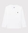 T-shirt in cotone bambina - bambino bianco MARSHMALLOW