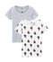 Duo t-shirt bambina maniche corte variante 1