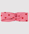 Fascia per capelli bebè femmina rosa CHEEK/rosso TERKUIT