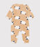 Tutina pigiama in pile neonato TRENCH/ MULTICO