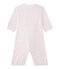 Combisac per bebé femmina 2 in 1 rosa VIENNE/bianco MULTICO