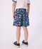 Shorts da mare bambino con stampa blu/multicolore