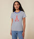 T-shirt Le Droit girocollo in cotone donna